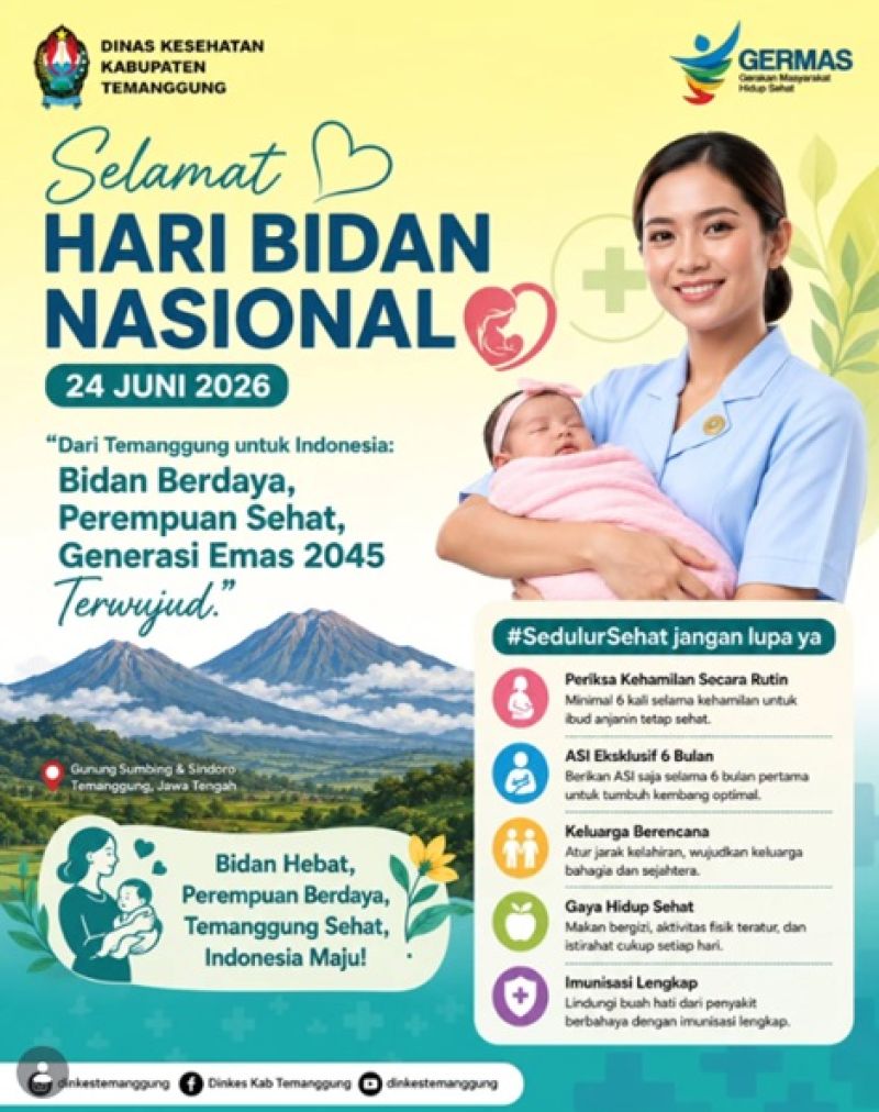 SELAMAT HARI BIDAN NASIONAL 24 Juni 2026